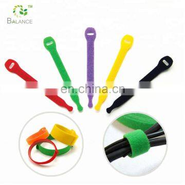 Hook and Loop Type Wire Cable Management Wrap Wire Strap photo-5