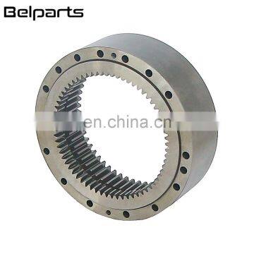 Belparts swing reducer slewing bearing ring gear for excavator SK250-8 swing gear ring