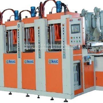 RUBBER/TPU/TR/TPR/ETR/PVC Double-colour  injeciton machine