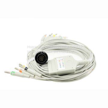 Cardioline/Kenz PC-104 Ekg Cable With Leadwires