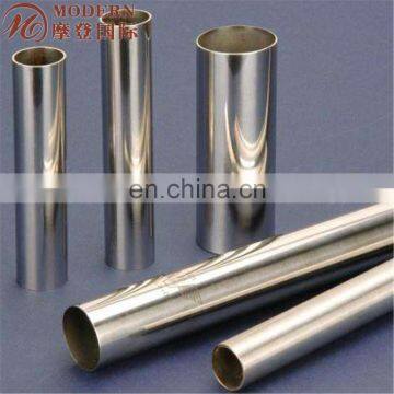Round 50mm Diameter Seamless Stainless Steel 430 Pipe for Industrial photo-5