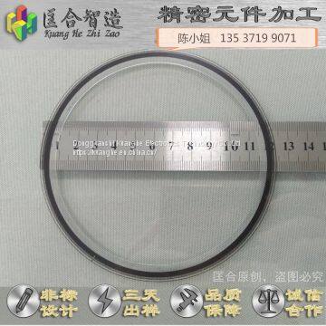 Kuang Hezhi Non-standard Parts of Photoelectric Film Code Plate, Resin Circular Grating High Precision to Figure to Sample Can be Matched With Aluminum Bracket Small Shaft Sleeve