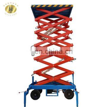 7LSJY Shandong SevenLift tracked mobile aerial vertical hydraulic slider lift work platform