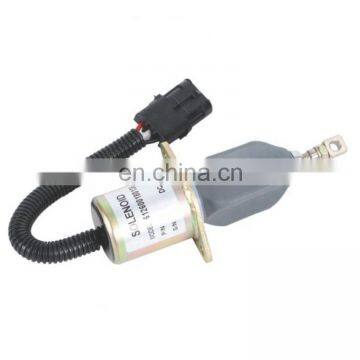 Fuel Shutdown Solenoid 612600180175 61260018013 24V for Excavator Engine Diesel Aftermarket Parts LH-B035