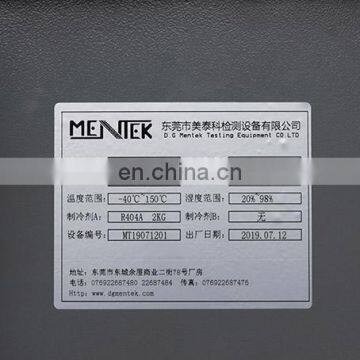 Programmable Constant Temperature and Humudity Test Chamber From China photo-5