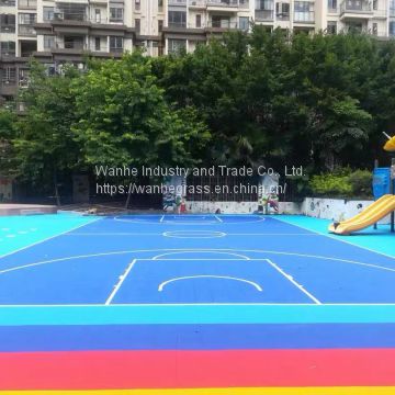 badminton basketball hockey rink futsal court construction floor for indoor sports