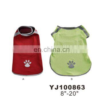 Tianyuan Luxury Pet Dog Clothes Pet Accessories Display Harness Cooling Coat
