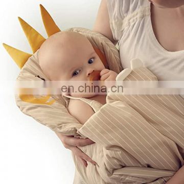 China Made 100% Cotton Print Sleeveless Baby Sleep Bag