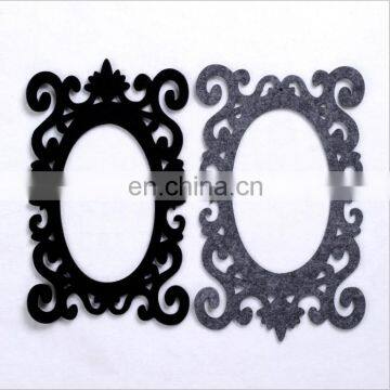 High Quality Newborn Milestone Photo Felt Frame for Blanket photo-3