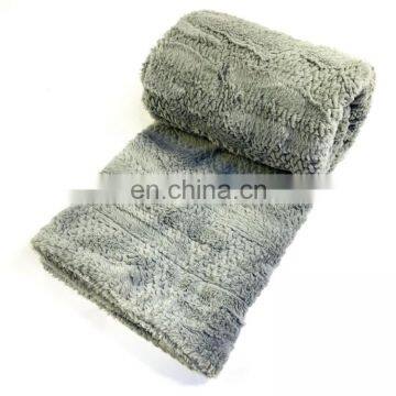 Hot Sale Factory Supply Super Soft Plush Faux Lamb Fur Throw Blanket In China photo-2