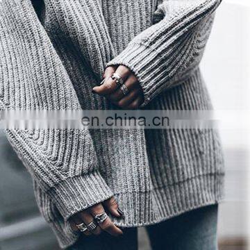 TWOTWINSTYLE Casual Knitting Long Sleeve Turtleneck Warm Thick Pullover Female Sweater photo-6