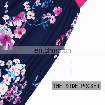 2019 New Fashion Family Mother and Daughter FLORAL Dress Beach DRESSES Sundress (this Link for WOMAN) photo-5