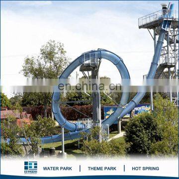 Hyaline/ Translucent Fiber Water Slide Equipment