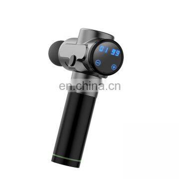 Factory Hand Held 24v Massage Gun Relax Deep Tissue Vibration Muscle Relax Cordless Massager For Muscle photo-4