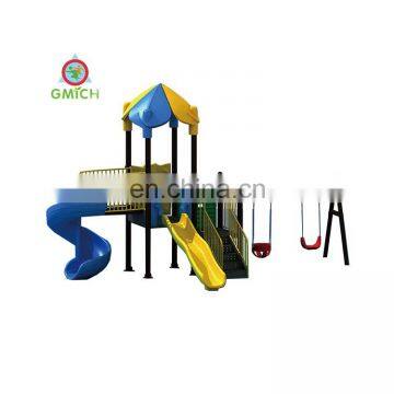 Kids Slide and Swing Play Ground Outdoor Backyard Playground Equipment Patio Swing for Sale JMQ-18158C photo-5