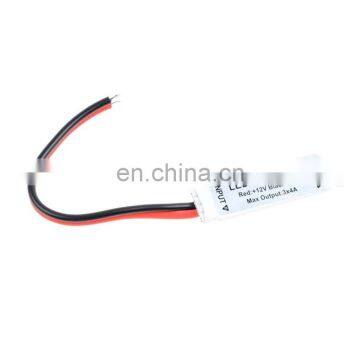 Mini RGB LED Amplifier DC12V 144W 12A For RGB Color 5050, 3528 Led Strip photo-5