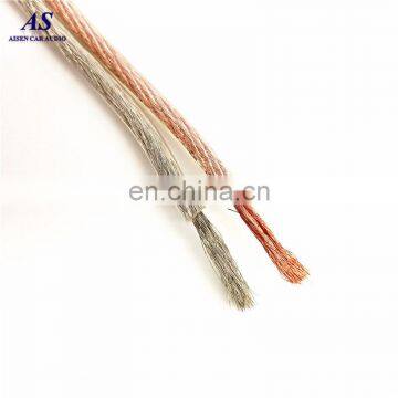 Low Voltage Bare Copper Conductor 16ga Car Home Audio Speaker Wire