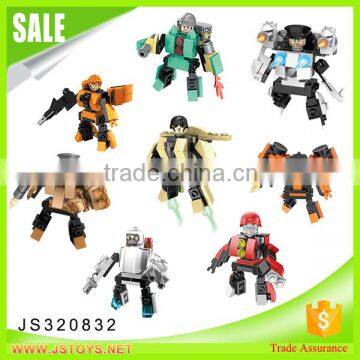 New arrival product mecha building block,kids block for wholesale