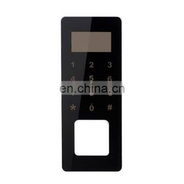 Scratch-resistant custom smart door fingerprint lock tempered glass