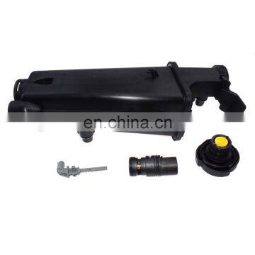 Radiator Coolant Overflow Expansion Tank Reservoir & Level Sensor & Thermostat