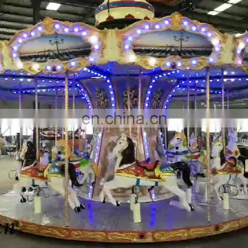 Funfair Merry Go Round Carousel For Sale Outdoor Park Carrusel Rides