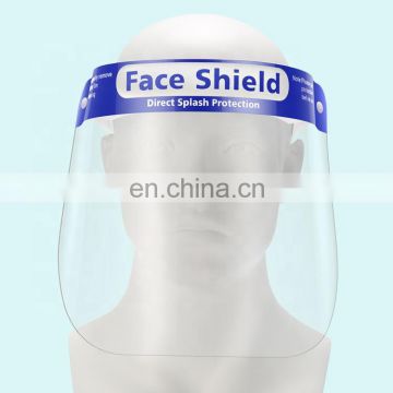 anti fog face shield plastic face shield cover transparent