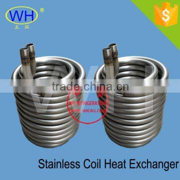 Heat exchanger processing titanium coil heat exchanger