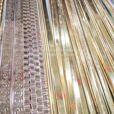 Embossed PVD Plating Color Stainless Steel Tube for Gate Guardrail photo-5