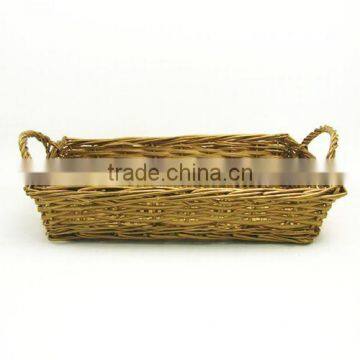 HOT Chinese rectangle wicker tray