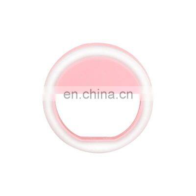 AAA Battery Camera Mobile Phone Micro Mini Portable Selfie Ring Light Rechargeable Selfie Ring Flash Led Light photo-5