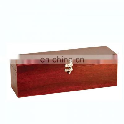 New design fashion 750ml wooden gift wine box