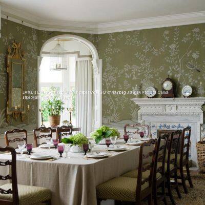 Chinoiserie Style Wallpaper photo-2