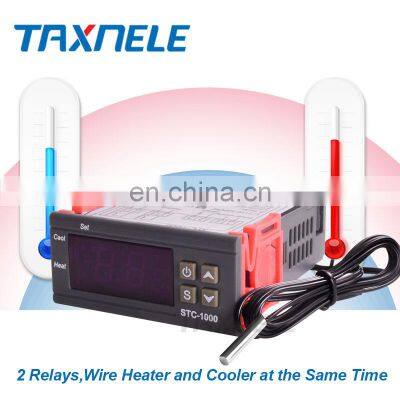 LED Digital Temperature Controller STC-1000 110V-220VAC 10A Two Relay Output Thermostat Heater and Cooler Thermoregulator photo-2