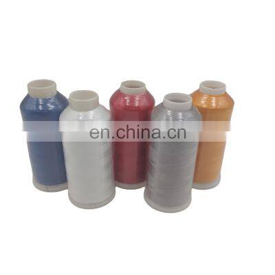 Hot Sale Color Rayon Sewing Thread Hilo Para Bordar  Rayon Embroidery Thread 120D/2