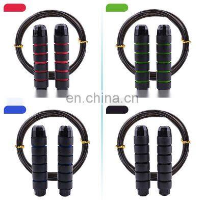 Drop Shipping Skipping Rope Adjustable Weight Jumps Equipment Jumprope Durable PVC Steel Wire Jump Rope for Child photo-2