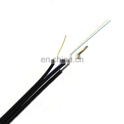 GJYXCH GJYFXFCH 1core optical fiber cables supplier LSZH G652D G657A outdoor drop fiber cable 1 core ftth kabel fiber optik