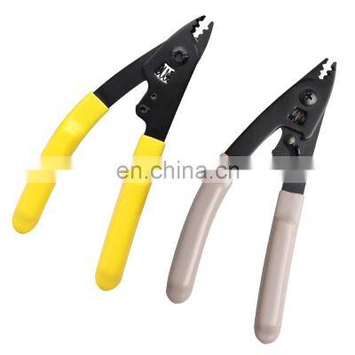 FTTH Tools Cable Miller Pliers Fiber Optical Cable Stripper Three Hole