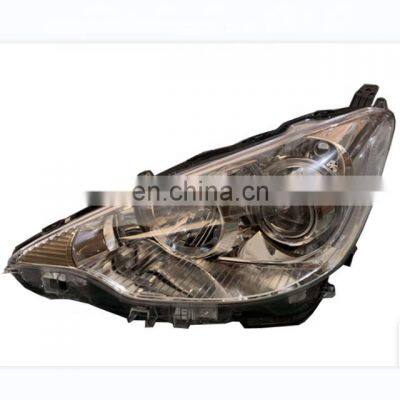 With Motor headlamp For Toyota Prius C Headlight auto head lamp Headlamp Car Headlamps Car lamp Auto Headlights head light