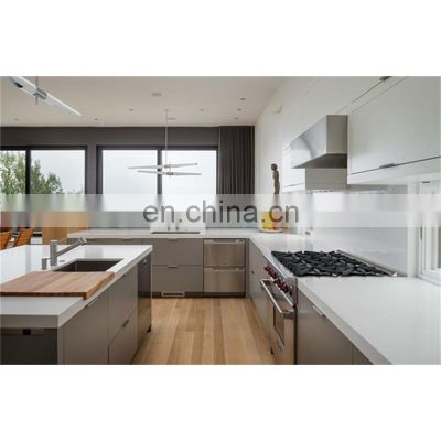 Modern designs high gloss lacquer modular kitchen cabinets