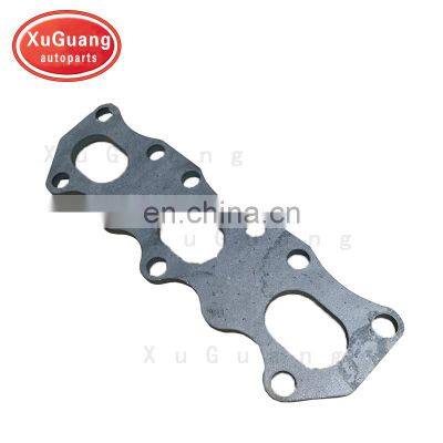 XUGUANG Iron Laser Cutting Flange With Three Engine Hole Used for Muffler Catalytic Converter Flange Cone photo-3