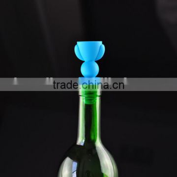 Food grade silicone wine bottle stopper