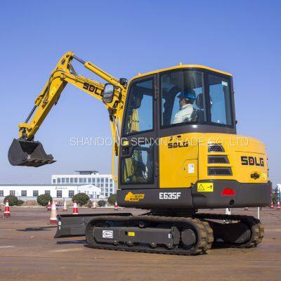 2022 year SDLG best mini excavator E635F