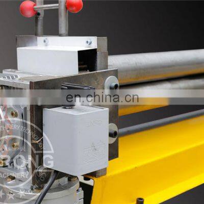 China Electric 3 Roller Bending Machine for Rounding 1.5mm Sheet Metal Pipe With Low Price photo-5