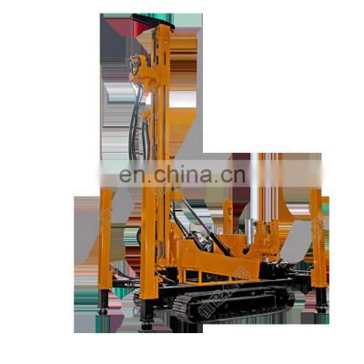 HW260 Mobile track Water drill rig machine land Mobile crawler drilling rig