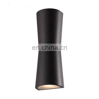 Modern up Down Wall Surfaced Double Head Die-casting Aluminum Customized Color Waterproof Outdoor Wall Lamps up Down Wall Light