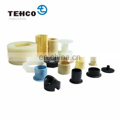 New Design Injection Molding Nylon Plastic PA6 Bushing Made of POM or PTFE Customize Sleeve,Flange,Washer Type As Demand.