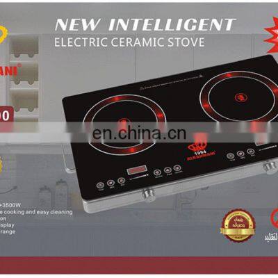 Induction Cooker 110v/220v 2000W Touch Control Black Color Easy to Operate Rice Soup Milk Hotpot Rice Keep Warm Function photo-5