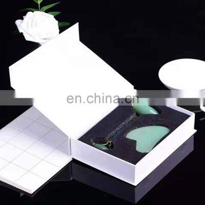 Oem Luxury Packaging 2020 Natural Skin Care Massage Facial Face Pink Quartz Jade Roller And Gua Sha photo-3