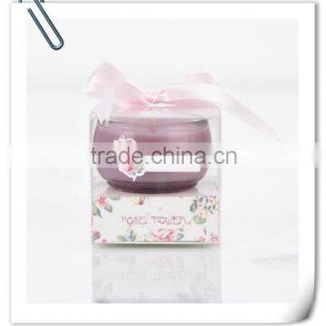 30g Scented Candle in Glass Bottle with PVC Box SA-1986