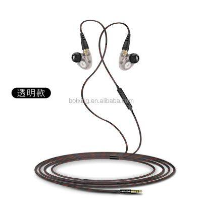 Special Headphone in Ear Motorcycle Headset With Double Magnet Speaker
